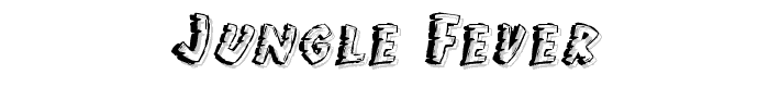 Jungle Fever font